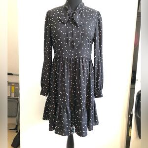Kate Spade - long sleeve, ruffle hem dress